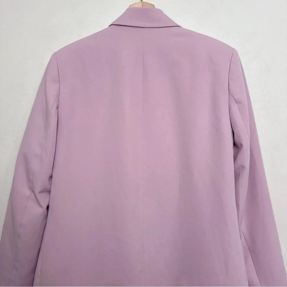 Rd  Style Womens Xsmall Oversized Lilac Double Breasted Blazer - Picture 13 of 15